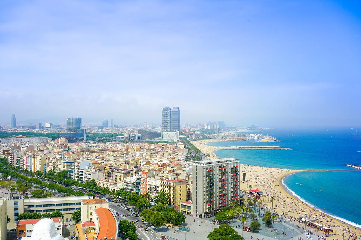 Trovare parcheggio gratis spiaggie di Barcellona
