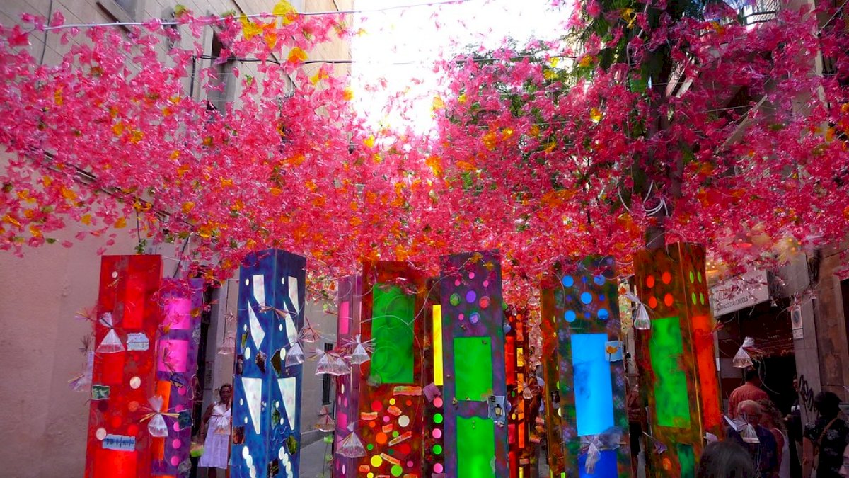 Faire la fête à "La Festa Major de Gràcia" à Barcelone