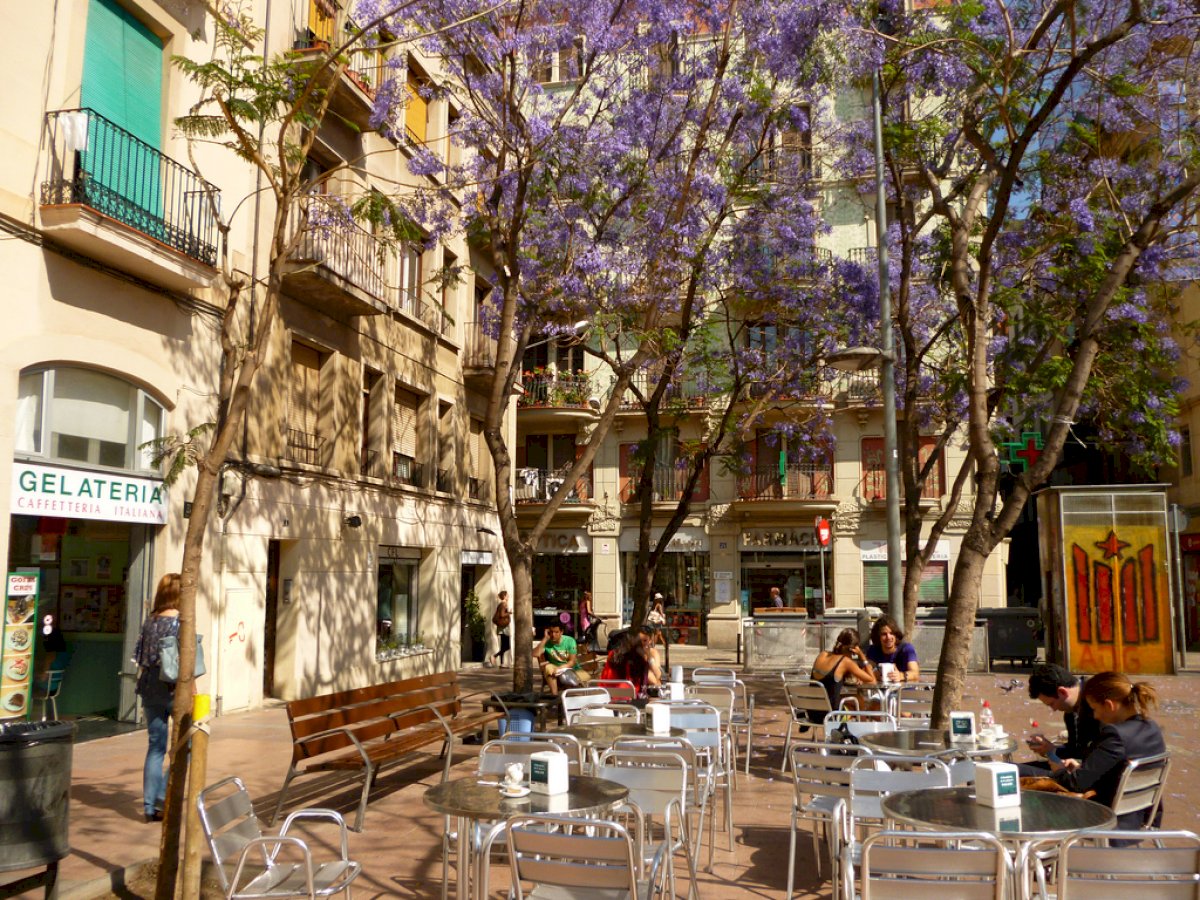 Bairro de Gracia em Barcelona