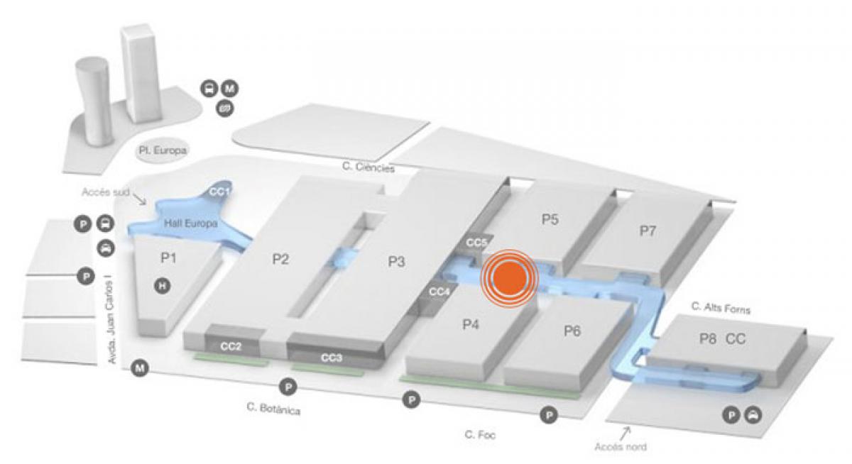 Plano del Congress Square 5