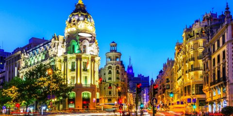 Aparcar en la Gran Vía de Madrid