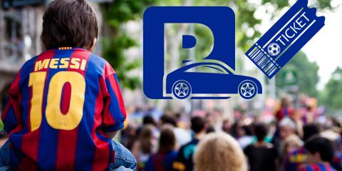 Visitare il Camp Nou in auto nei giorni delle partite: adesso è più facile