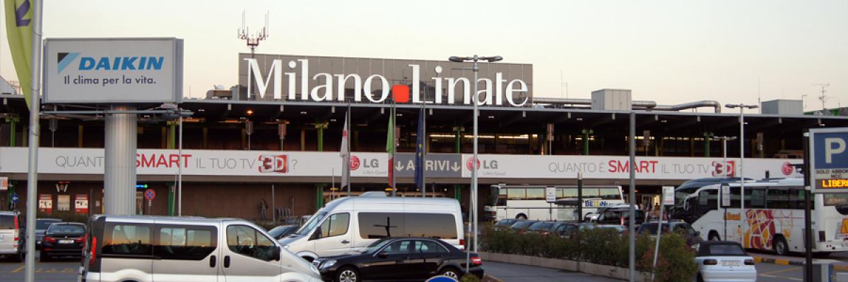 Parkplatz in Flughafen MailandLinate.