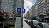 Reservar una plaça al pàrquing Hospital Modelo - Ciudad Jardín: porta d'entrada