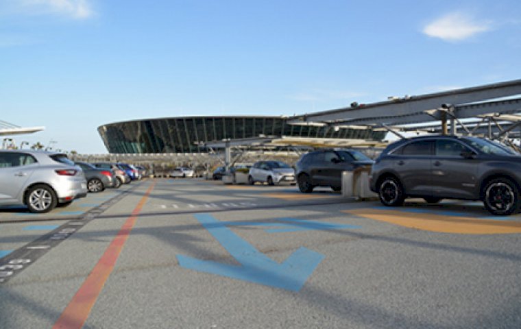 Flughafen Nizza Terminal 1 Parken parkimeter.com
