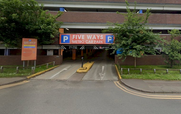 5 Ways Car Park Bishopsgate Street Birmingham