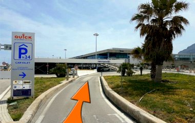 Book a parking spot in Quick Aeroporto Palermo car park