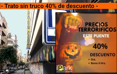 Reservar una plaça al parking Poeta Quintana