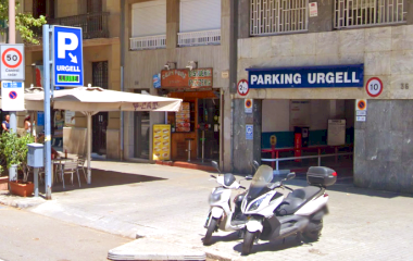 Book a parking spot in COEN Urgell car park