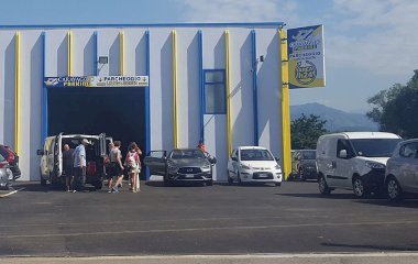 Book a parking spot in Caravaggio Shuttle Scoperto car park