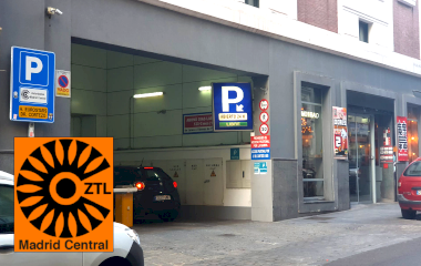 Reservar una plaza en el parking Doctor Cortezo 10