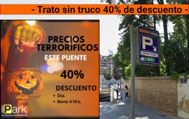 Reserve uma vaga de estacionamento no Parking Severo Ochoa