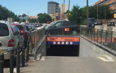 Book a parking spot in BSM Les Corts - Tanatori car park