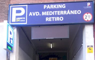 Book a parking spot in Retiro - Avenida del Mediterráneo car park