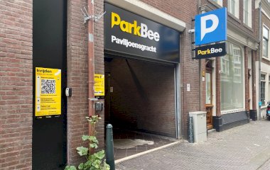Buch einen Parkplatz im ParkBee Paviljoensgracht Parkplatz.