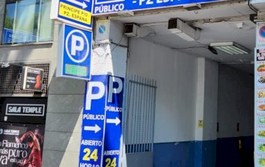Book a parking spot in Príncipe Pío - Plaza de España car park