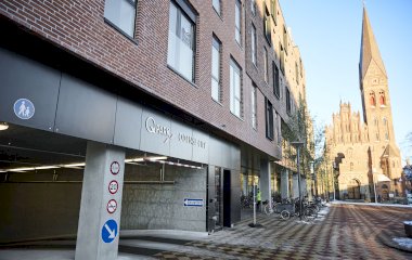 Забронируйте паркоместо на стоянке Q-Park Odense City