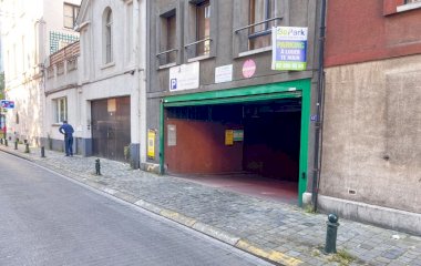 Book a parking spot in ParkBee Rue de la Prévoyance Bruxelles car park