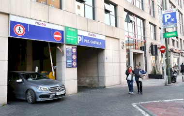 Book a parking spot in Indigo Plaza Castilla Madrid car park