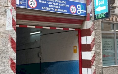 Book a parking spot in Ibiza - Alcalde Sainz de Baranda car park