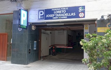 Buch einen Parkplatz im Loreto - Josep Tarradellas Parkplatz.