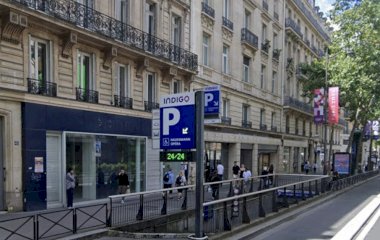 Reserveer een parkeerplek in parkeergarage Indigo Haussmann Opéra