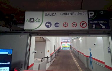 Book a parking spot in APK2 Retiro Niño Jesús car park
