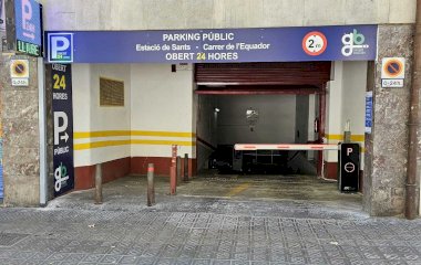 Prenota un posto nel parcheggio Sants Estació - Carrer de l’Equador