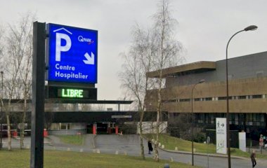 Buch einen Parkplatz im Q-Park Hôpital Saint Quentin Parkplatz.