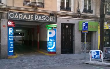 Reservar una plaza en el parking Paso - Ponzano, 54