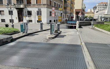 Parkering på Trieste Foro Ulpiano
