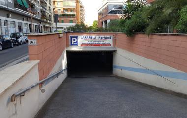 Book a parking spot in Laparelli Parking car park