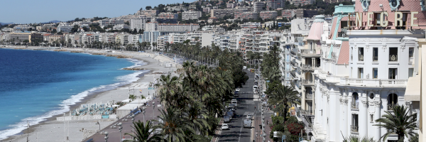 Parkering i nærheden af Promenade des Anglais