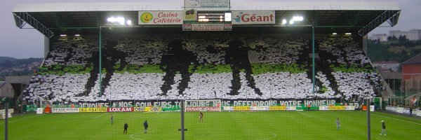 Parkplatz in der Nähe von Geoffroy Guichard Stadion