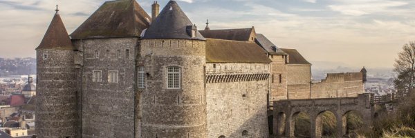 Parkering i nærheden af Dieppe Slotmuseum