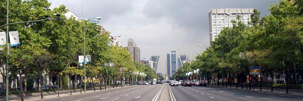 Parcheggio vicino a Paseo de la Castellana