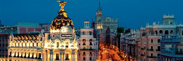 Парковка возле Gran Vía Madrid