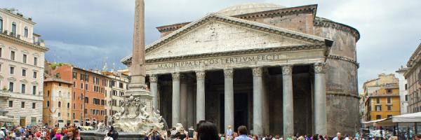 Parkplatz in der Nähe von Pantheon