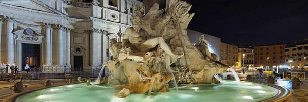 Se garer près de: Fontana dei Quattro Fiumi