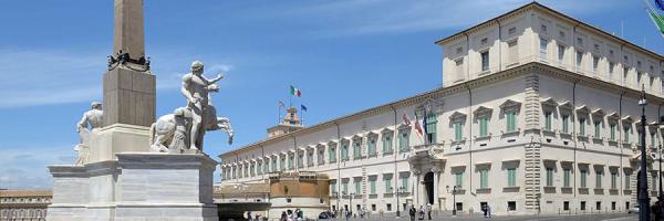 Parcheggio vicino a Palazzo del Quirinale