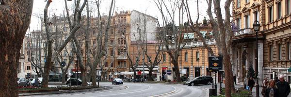 Parking prop de Via Veneto