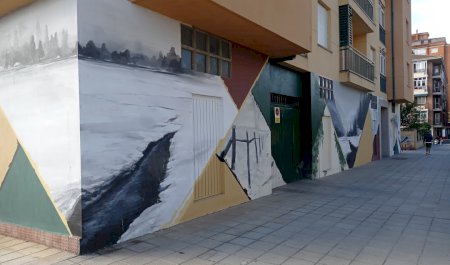 Mural Estampas Invernales, Zamora