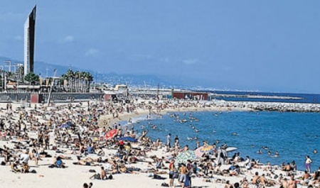 Platja Nova Icària, Barcelona