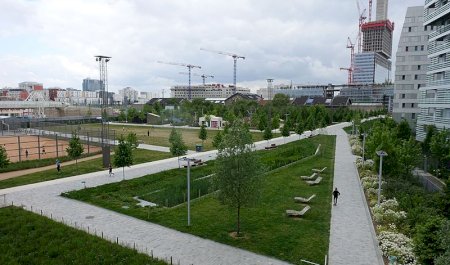 Parc Clichy-Batignolles - Martin-Luther-King, Paris