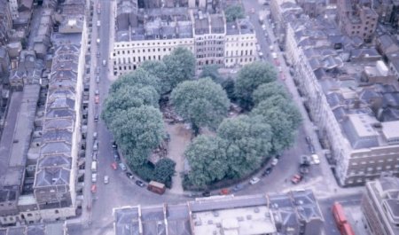 Jardim de Fitzroy Square, Londres
