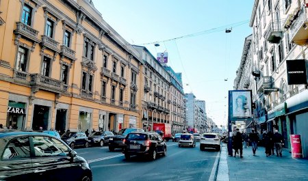 Corso Buenos Aires Mailand, Parkplatz