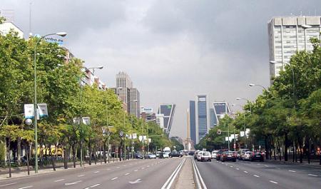 Paseo de la Castellana, Madrid