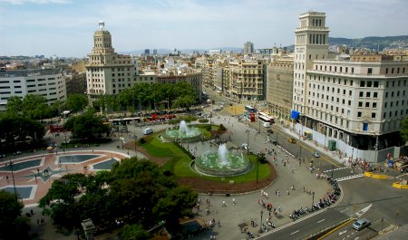 Plaça Catalunya, Barcelone