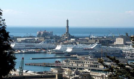Genua Fährhafen, Genua